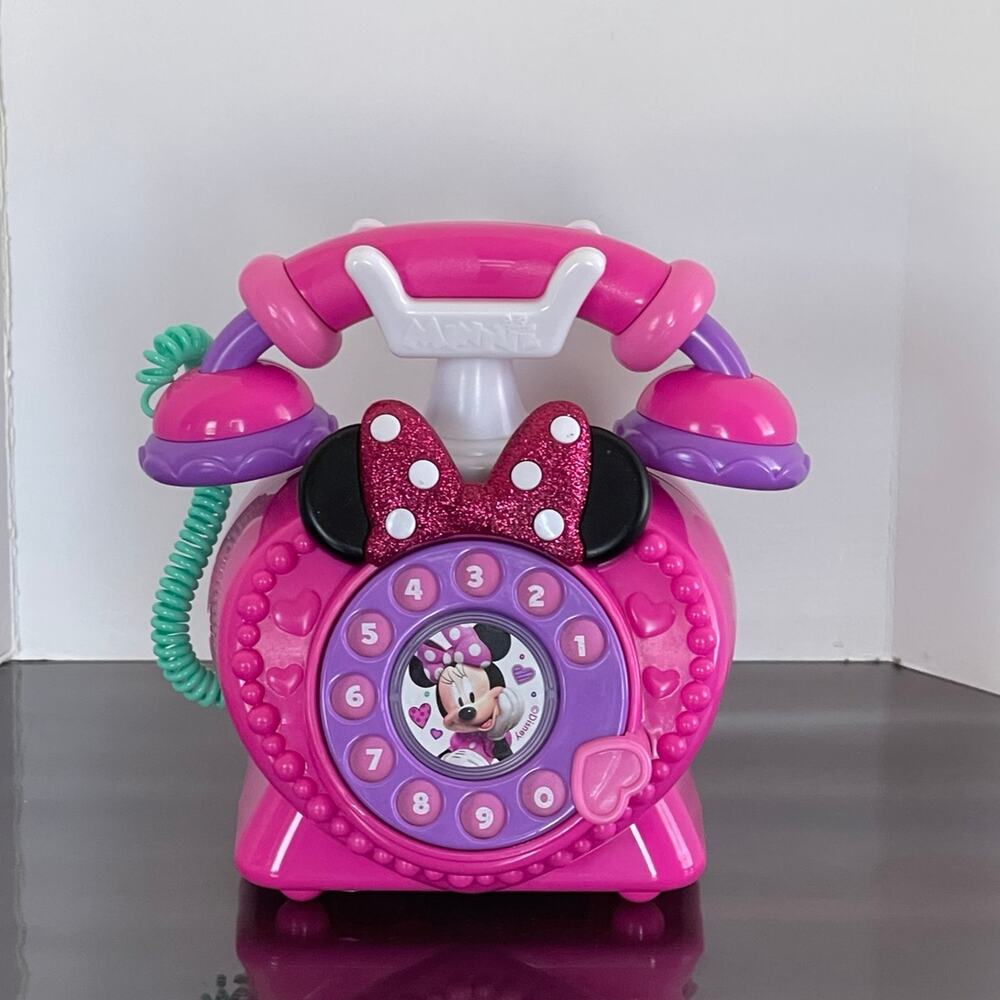 Disney Junior Minnie Mouse Ring Me Rotary Phone